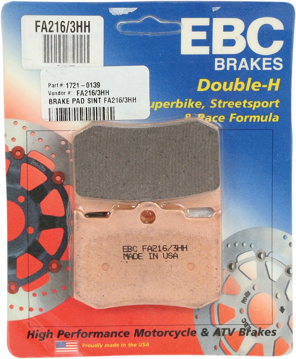 Sintered Double-H Brake Pads - Click Image to Close