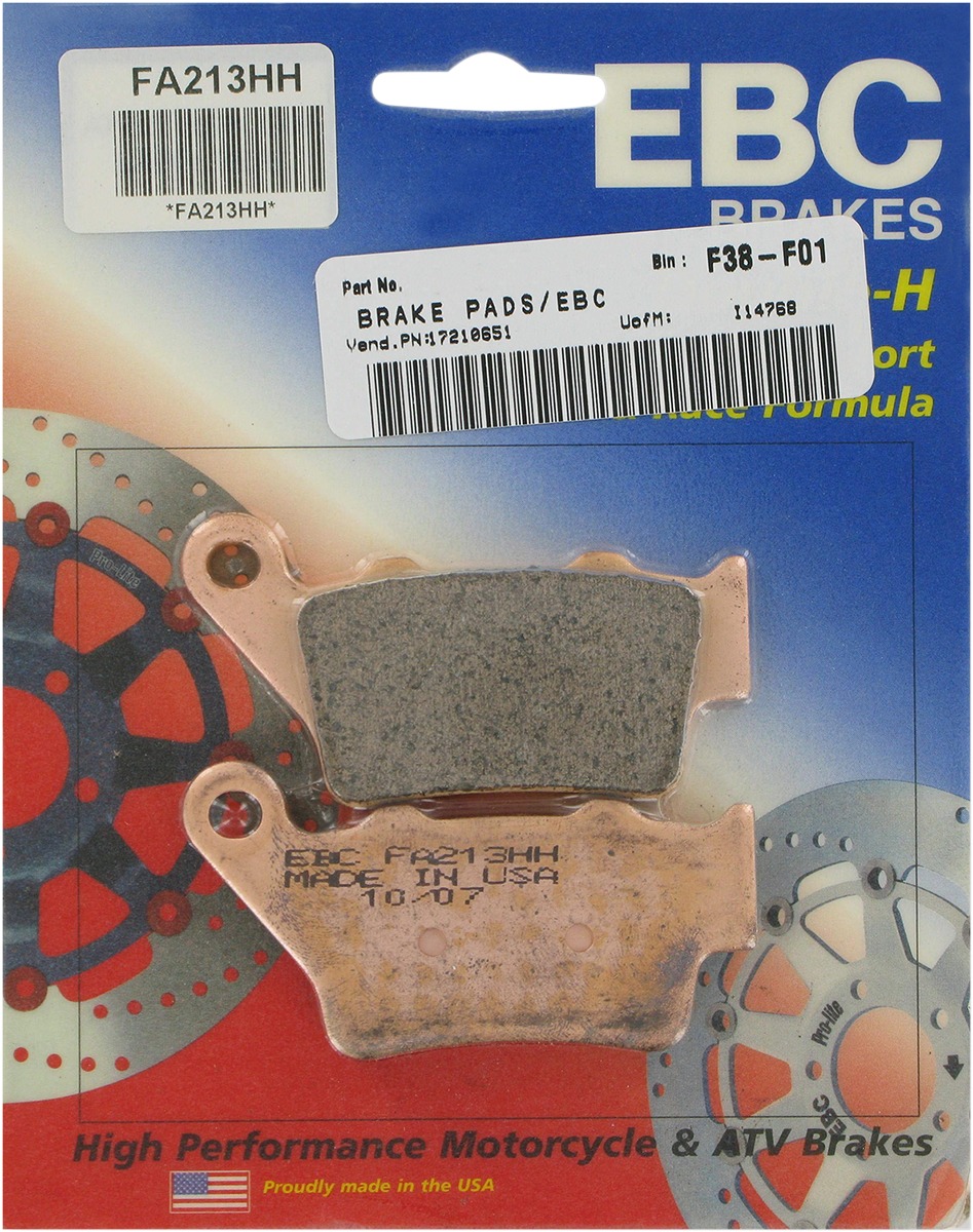 Sintered Double-H Brake Pads - Click Image to Close