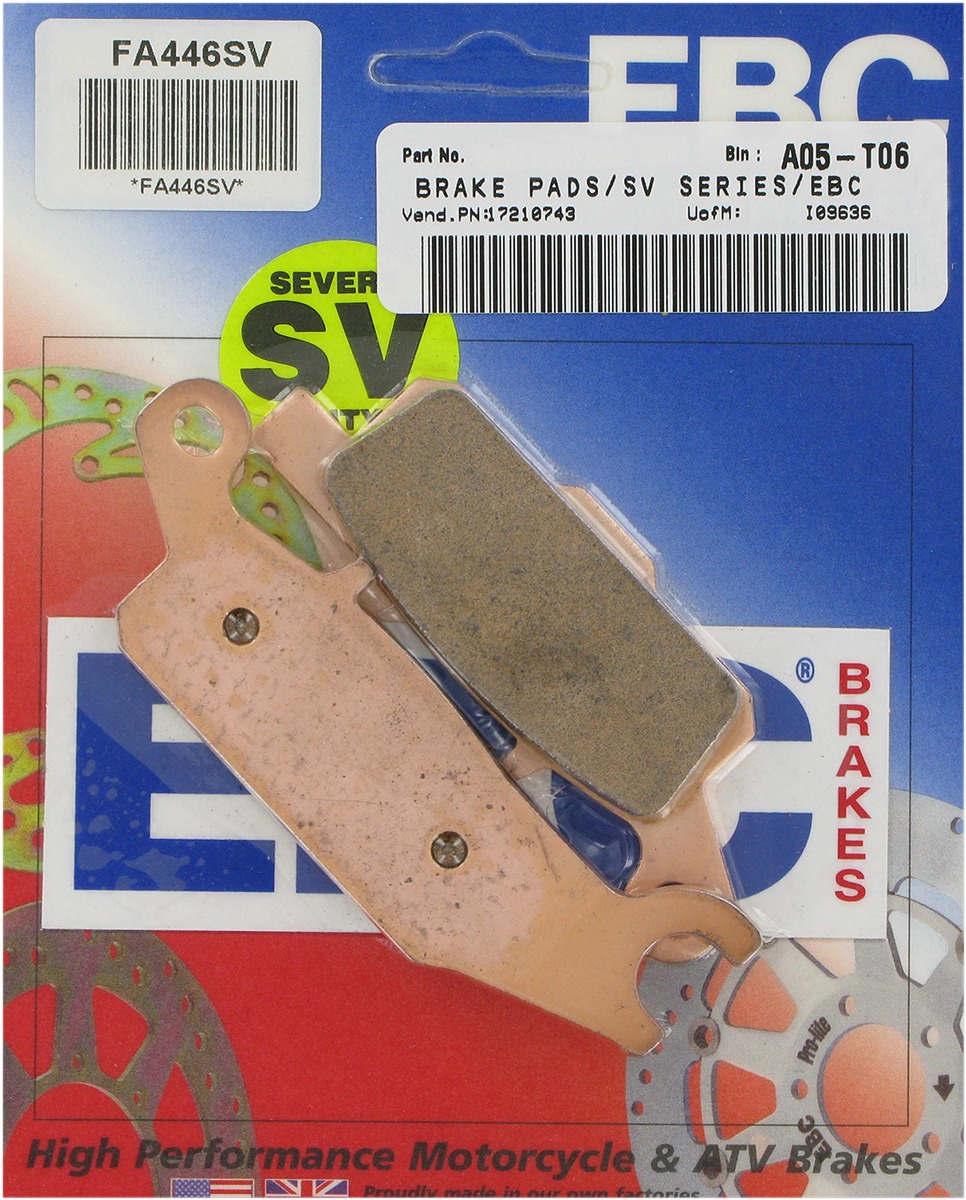 Severe Duty Brake Pads - Click Image to Close