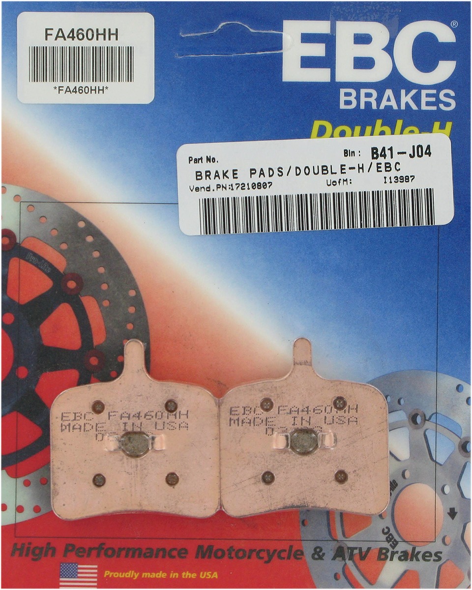 Sintered Double-H Brake Pads - Click Image to Close