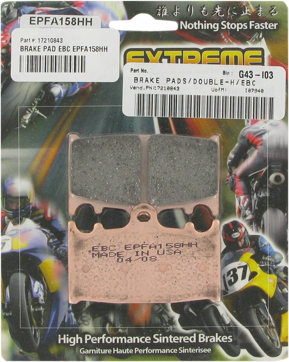 Sintered Extreme Pro Brake Pads - Click Image to Close