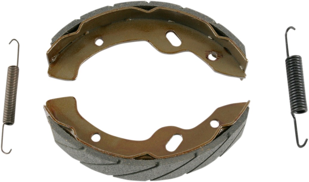 Grooved Organic Brake Shoes - For Front or Rear of 04-05 Yamaha YXP1000A Pro Hauler - Click Image to Close