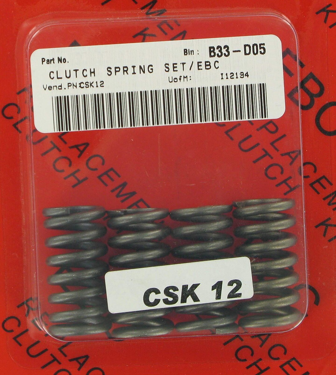 CSK Series Clutch Springs +15% - Click Image to Close