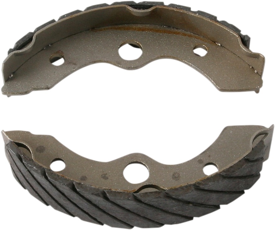 Grooved Organic Brake Shoes - Honda TRX200 FL350/400 - Click Image to Close