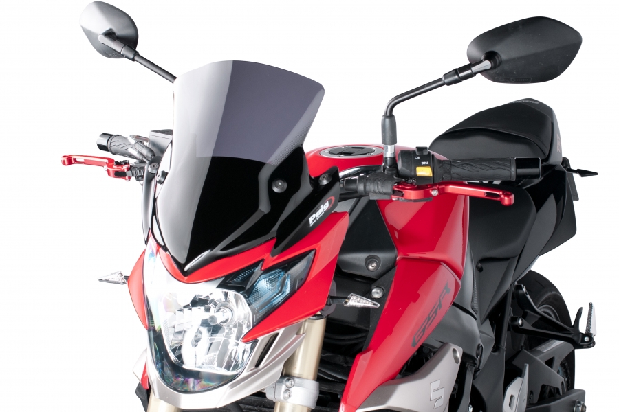 Dark Smoke Windscreen - For 15-16 Suzuki GSXS750 - Click Image to Close