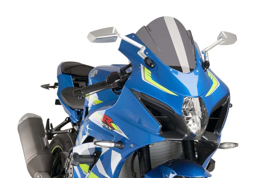 Dark Smoke Racing Windscreen - For 17-19 Suzuki GSXR1000 - Click Image to Close