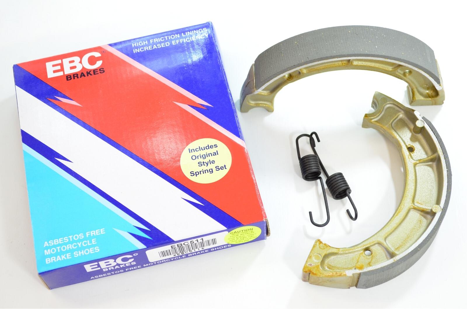 Standard Organic Brake Shoes - Yamaha - Click Image to Close