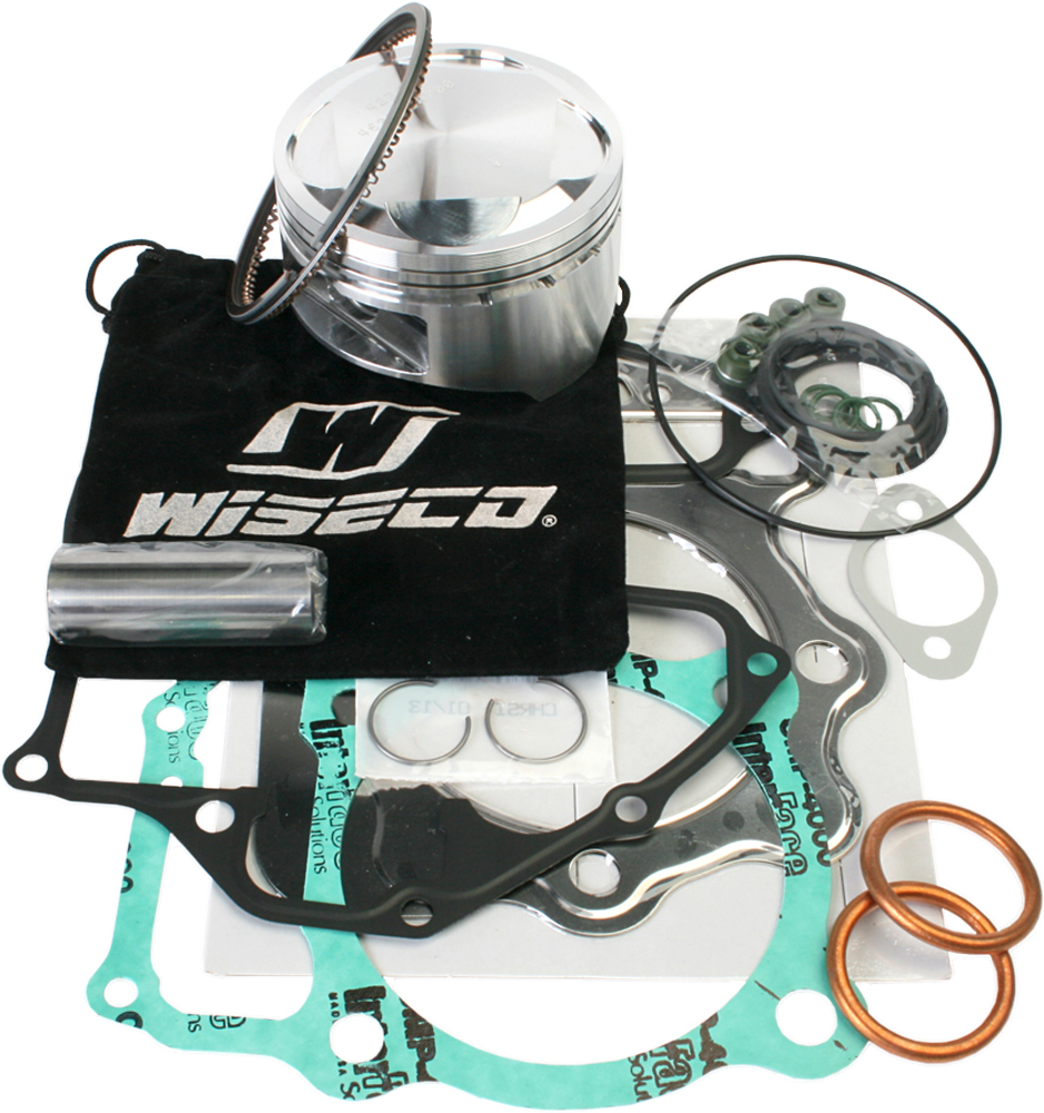 Top End Piston Kit 11:1 Compression - 87.00mm Bore (+2.00mm) - For 96-14 Honda TRX/XR 400 - Click Image to Close