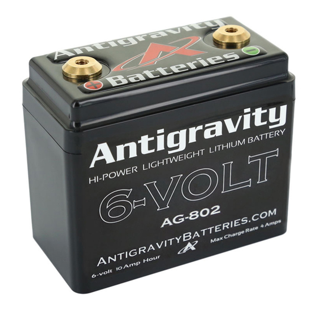 6-volt Small Case Lithium Ion Battery AG-802 120 CA - Click Image to Close