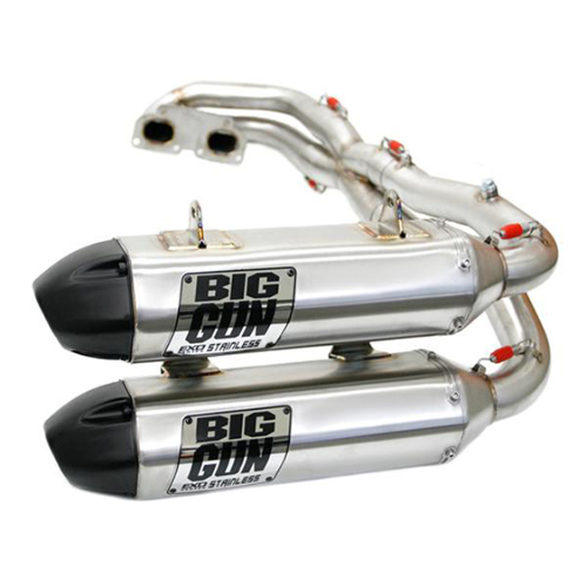 14-23 Polaris RZR XP 1000/RZR XP 4 1000 EXO Stainless Dual Full Syst Exhaust - Click Image to Close