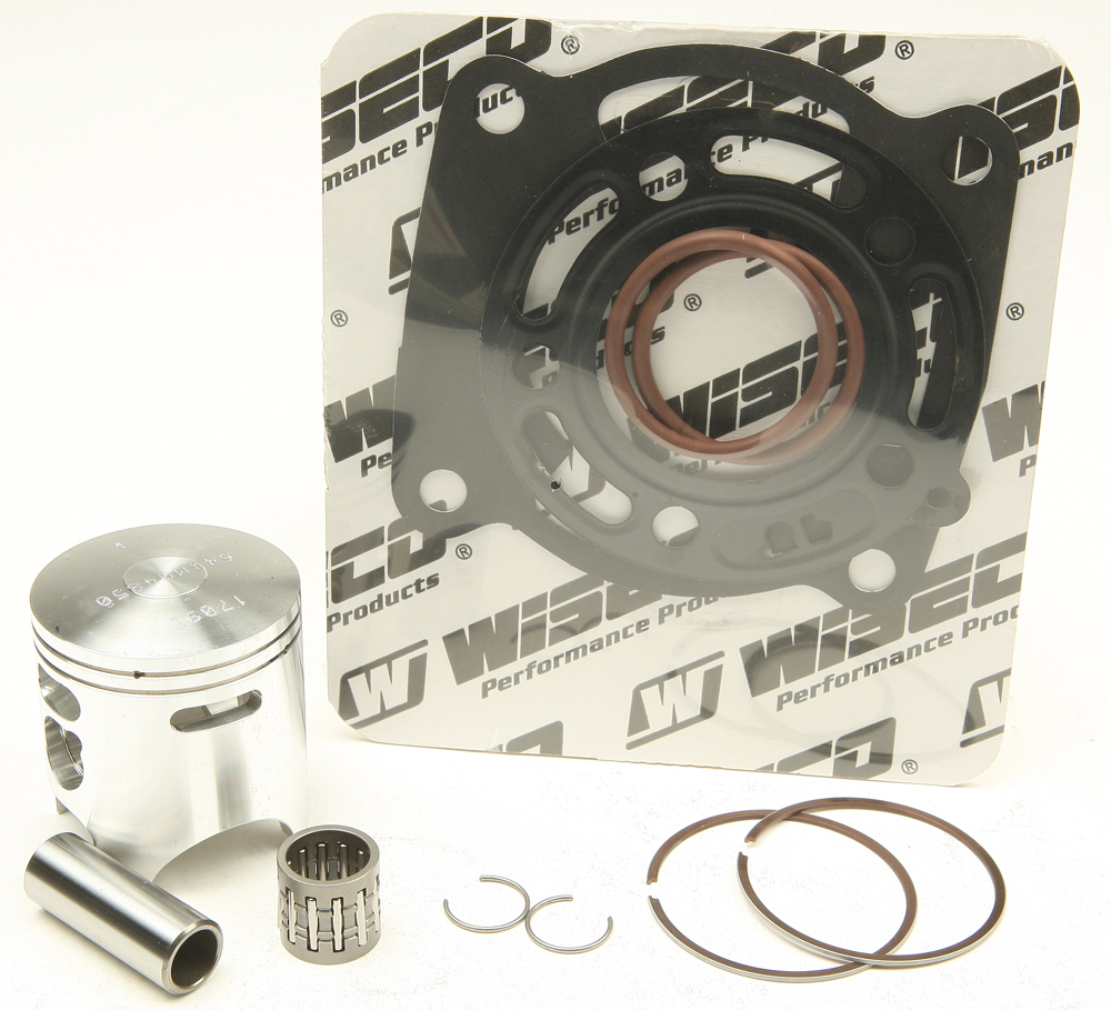 Top End Piston Kit 48.50mm Bore (+0.50mm) - For 91-97 Kawasaki KX80 - Click Image to Close