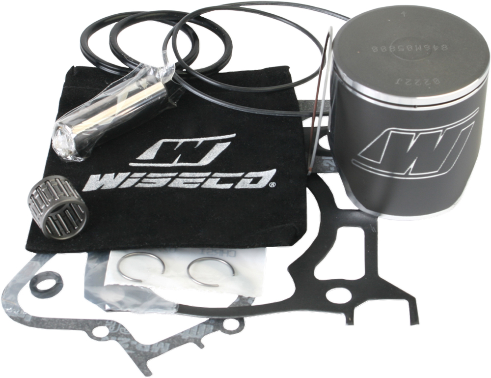 Top End Piston Kit 58.00mm Bore (+4.00mm) - For 05-18 Yamaha YZ125 - Click Image to Close