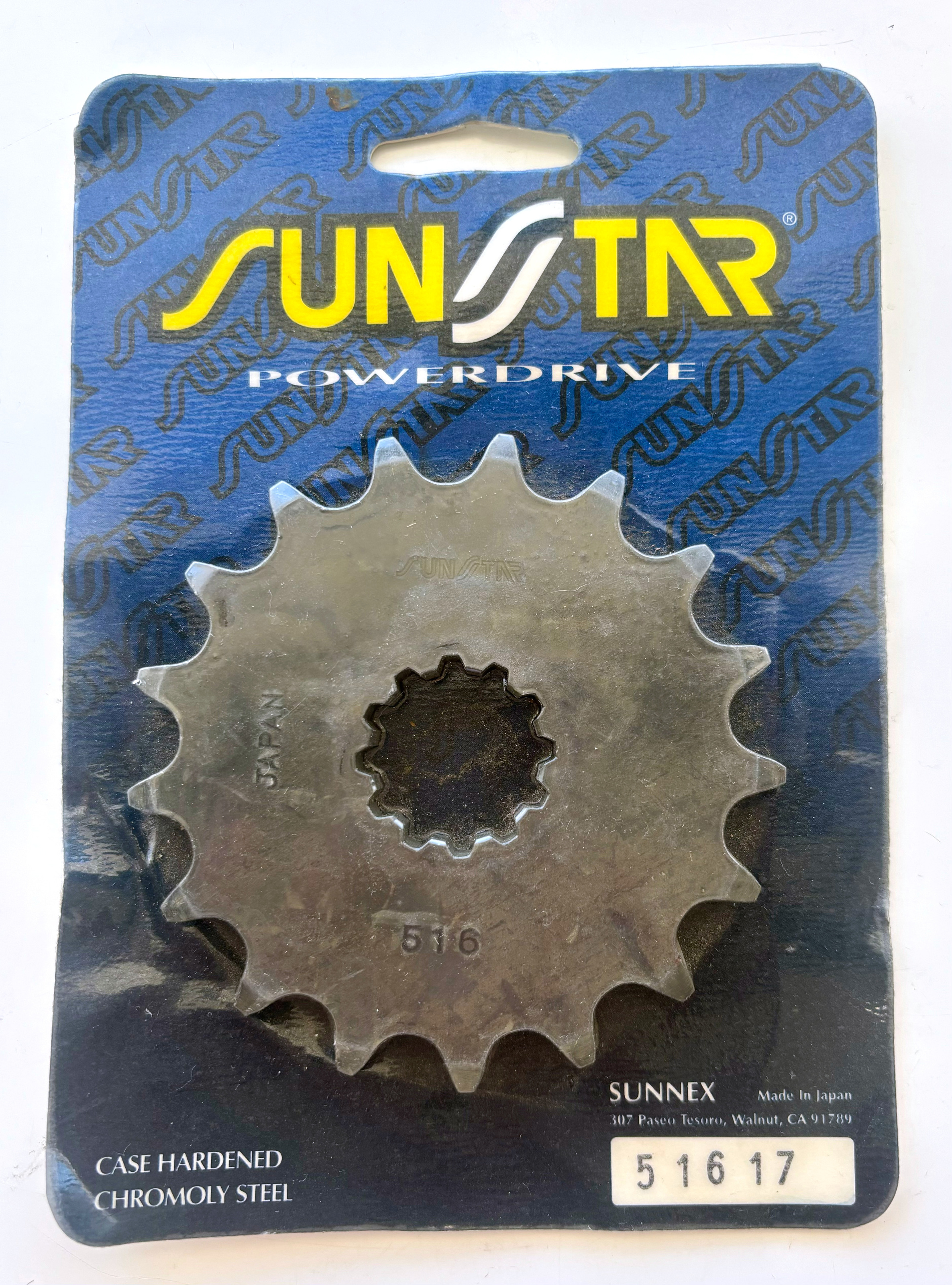 530 Steel Front Sprocket, 17T, Black (51617) - Click Image to Close