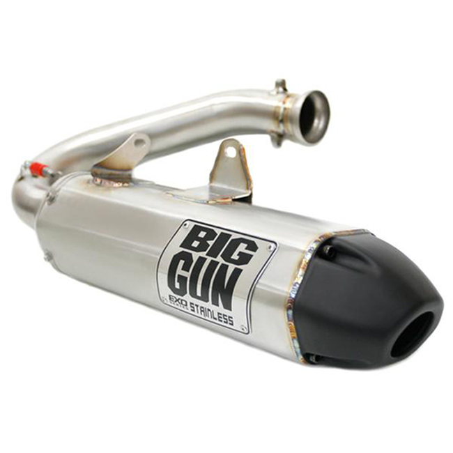 16-18 Yamaha WOLVERINE/R-SPEC/EPS EXO Stainless Slip On Exhaust - Click Image to Close