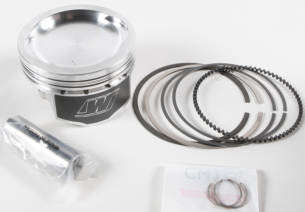 Piston Kit 11:1 Compression - 82.00mm Bore (+2.00) - Polaris RZR/Sportsman - Click Image to Close