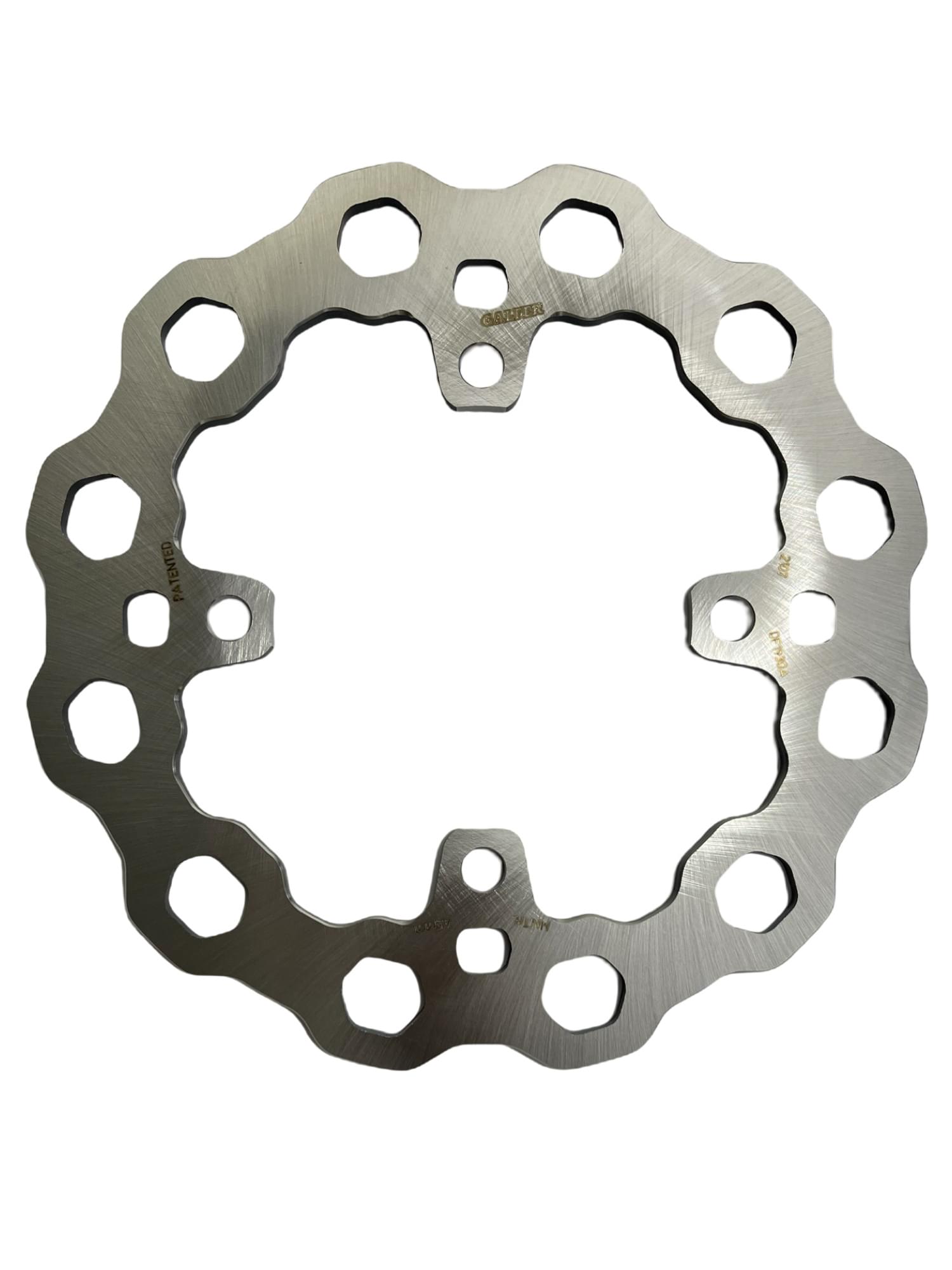 220mm Solid Mount Rear Cubiq Brake Rotor - Click Image to Close