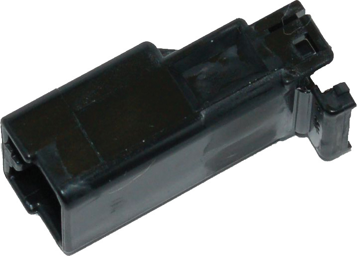 AMP 040 Series 4-Position Male Wire Cap Housing Connector (HD 72904-01BK) - Click Image to Close
