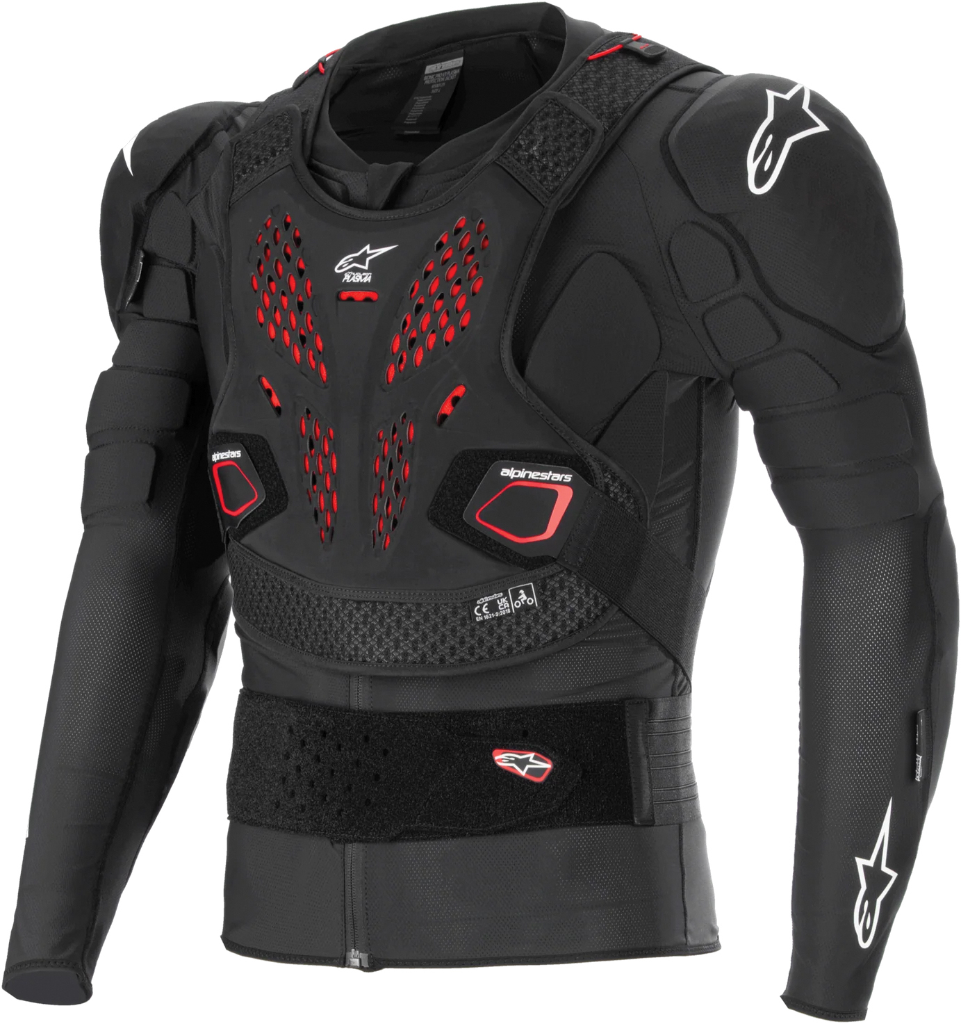 Bionic Pro V3 Plasma Protection Jacket Black/Red/White LG - For Large size, Black/Red/White color. - Click Image to Close