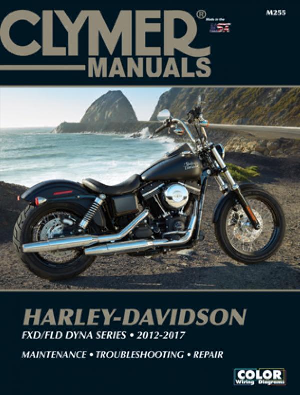 Shop Repair & Service Manual - Soft Cover - For 12-17 Harley Dyna - Click Image to Close