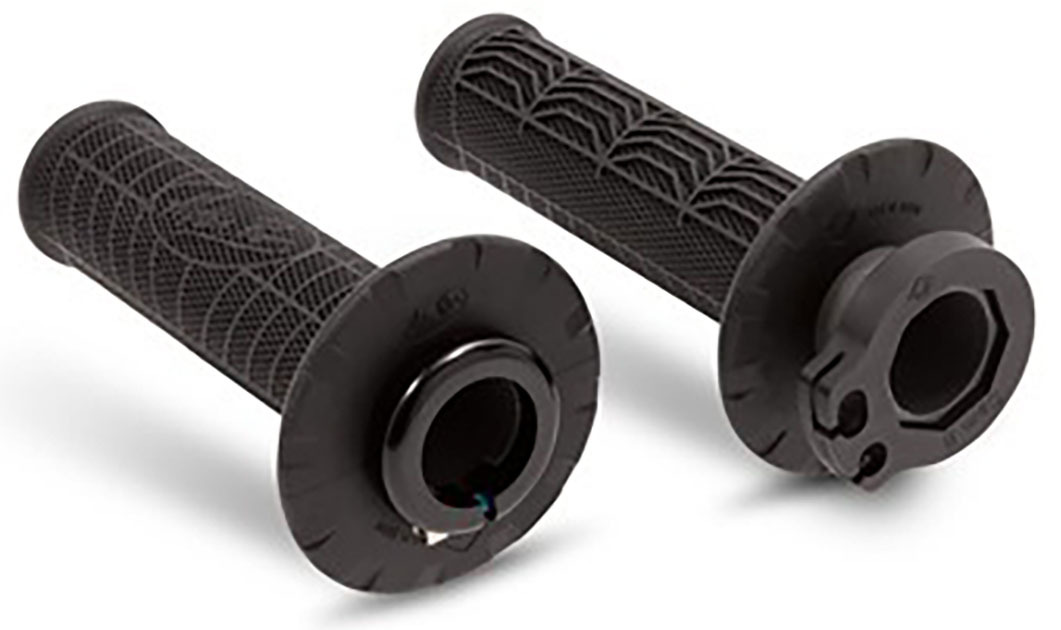 Black Dirt Control V2 Lock-On Grips - Click Image to Close