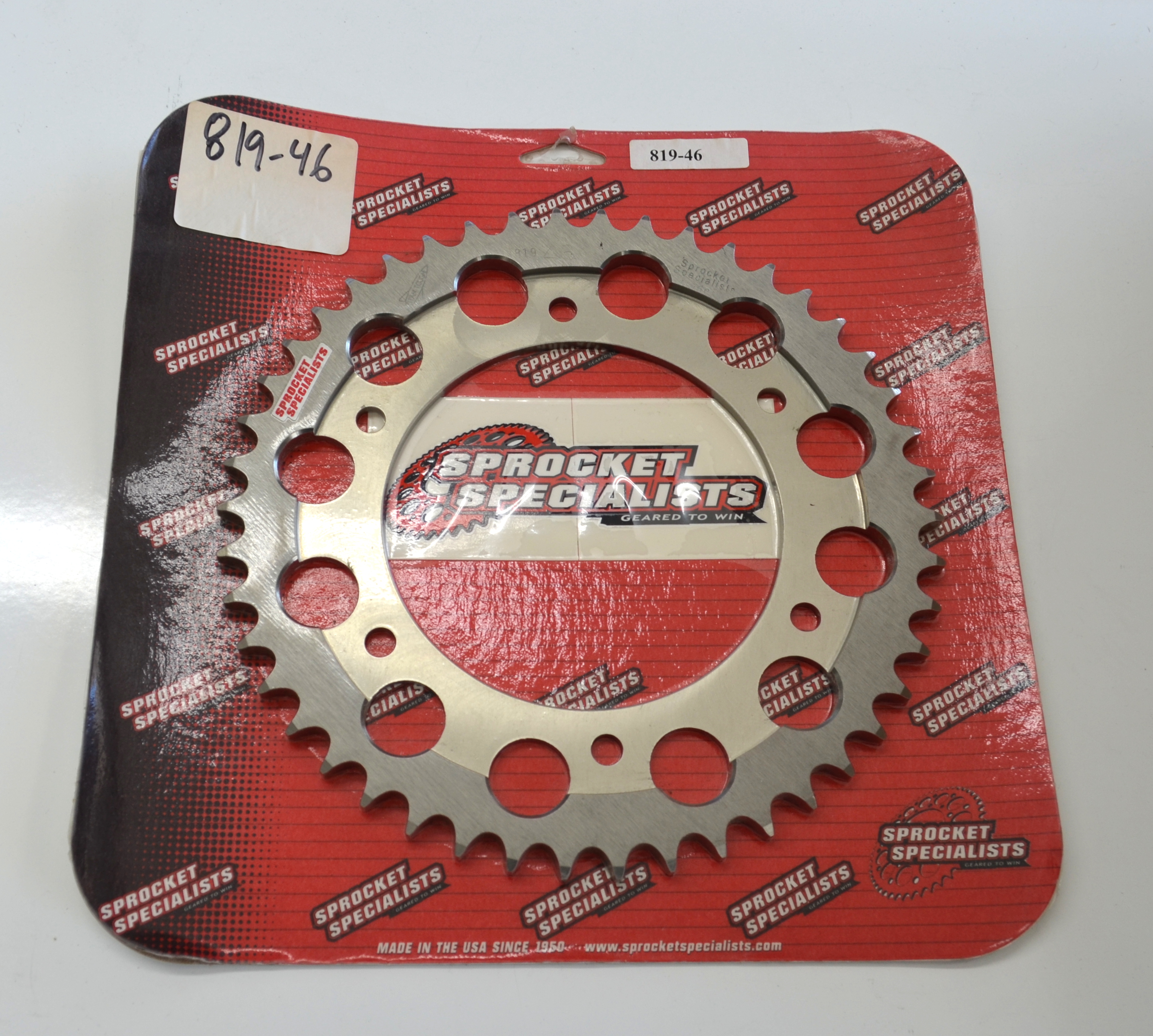 N.O.S. 46T REAR SPROCKET AL CBR 929 (520) - Click Image to Close