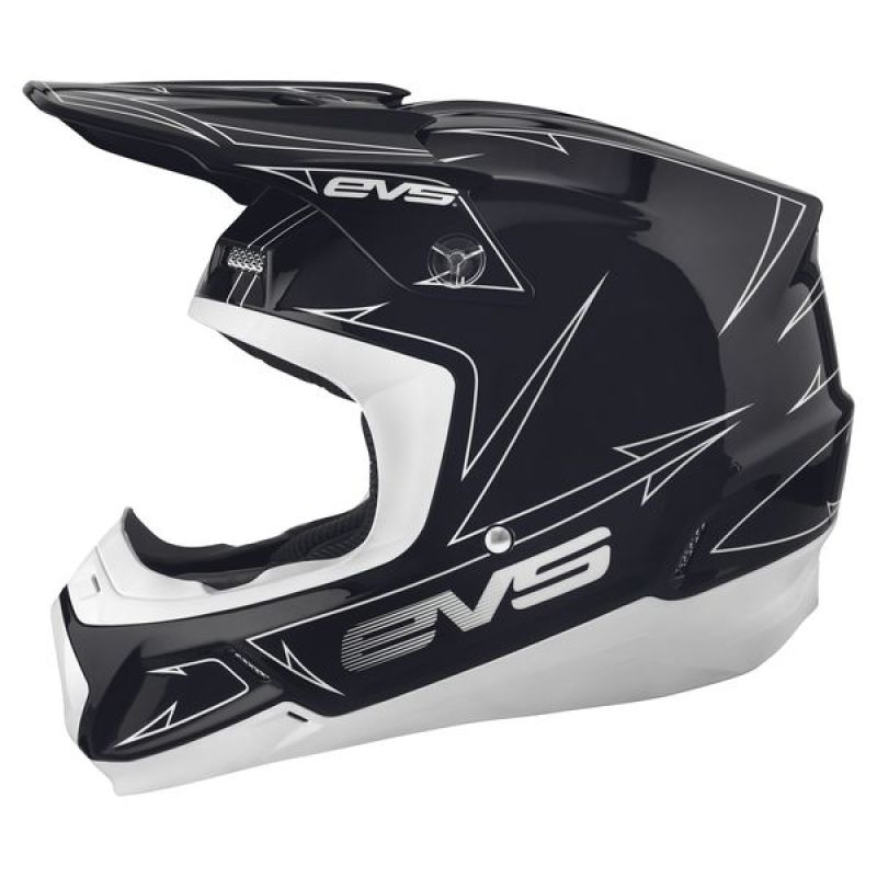 T5 Pinner Helmet Matte Black/White - XS - Click Image to Close