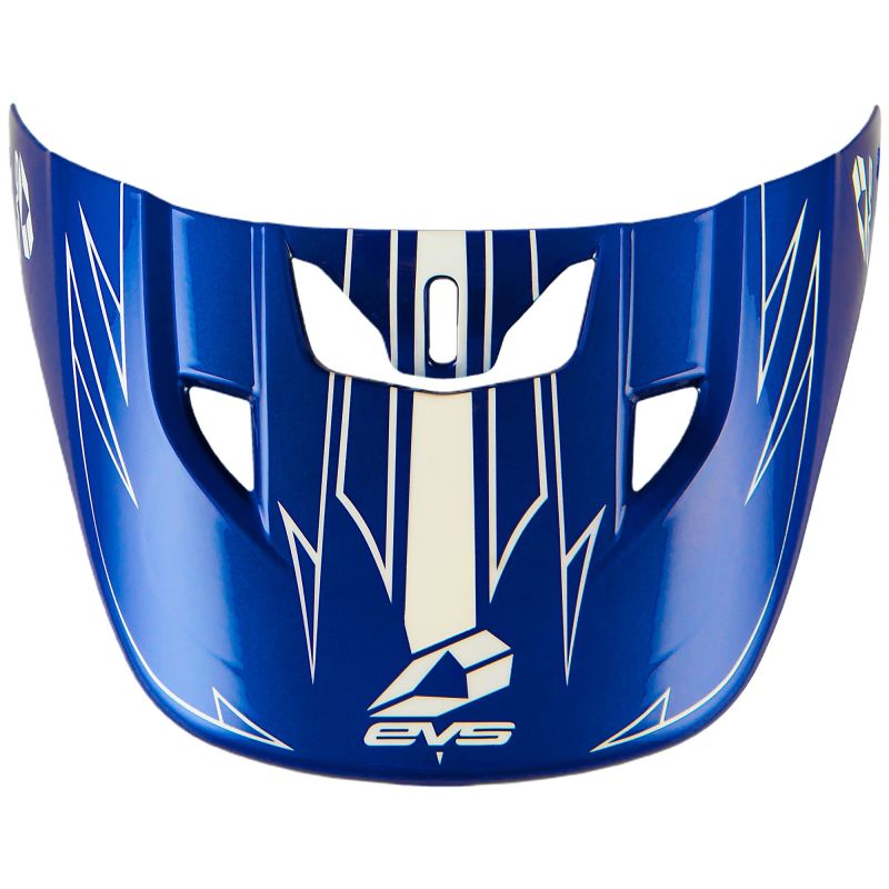 EVS T3 Pinner Helmet Visor - Blue - Click Image to Close