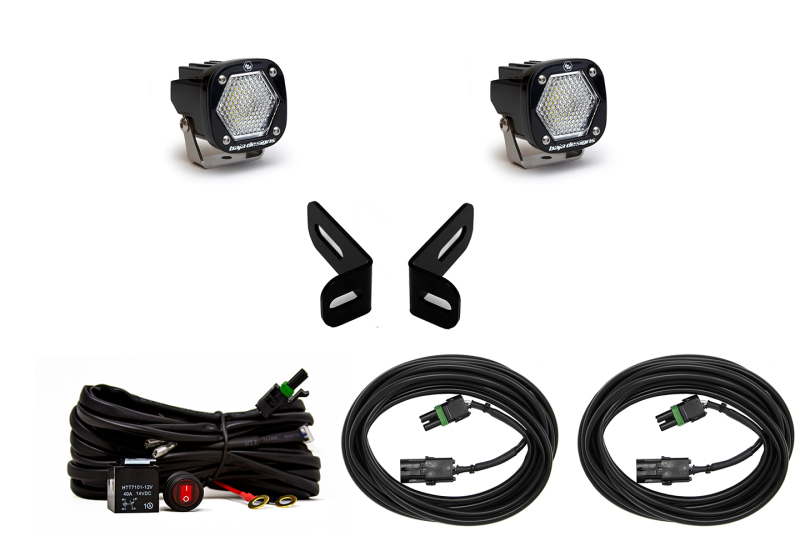 21+ Ford Bronco Sport Dual S1 WC Dual Reverse Kit - Clear - Click Image to Close