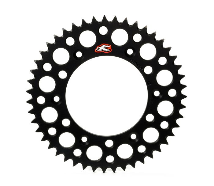 89-01 Suzuki RM 80/ 2002 Yamaha YZ85 Rear Sprocket Grooved -Black 428-49 Teeth - Click Image to Close