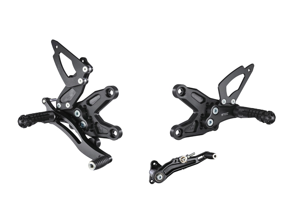 Adjustable Rearsets GP Shift Pattern - For 10-14 BMW S1000RR - Click Image to Close