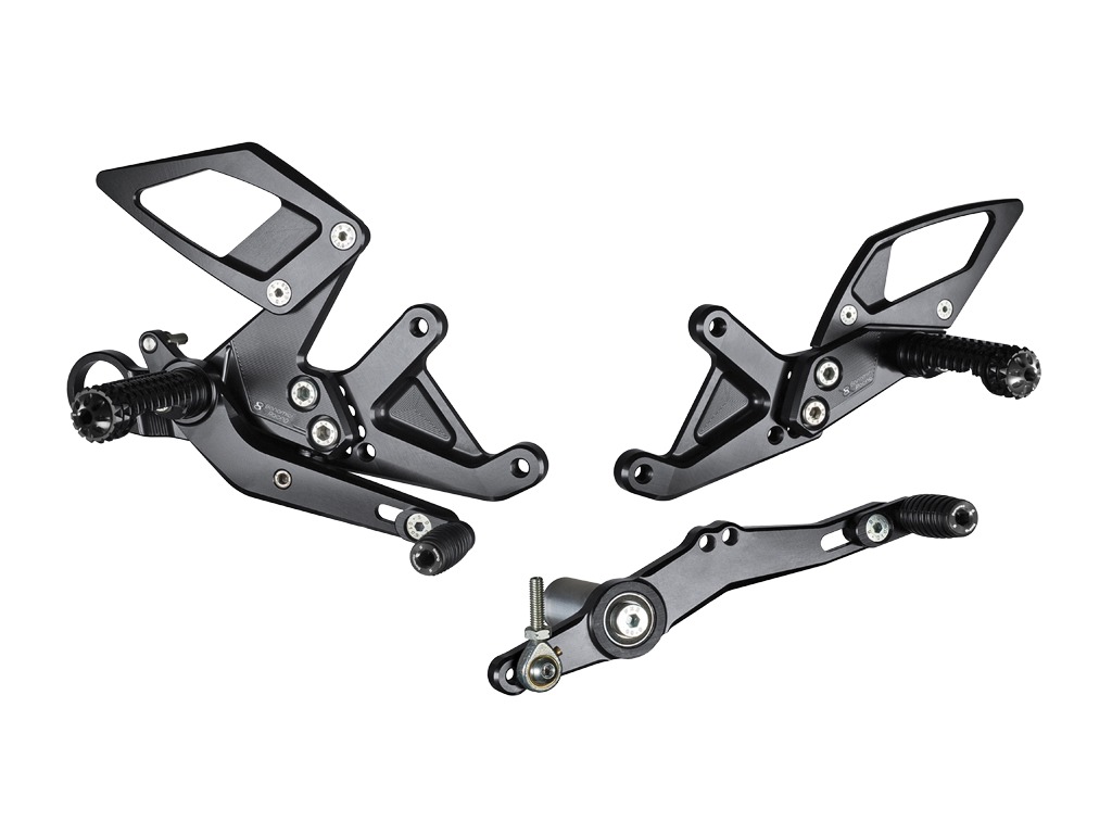 Adjustable Rearsets - For 17-20 BMW S1000R - Click Image to Close