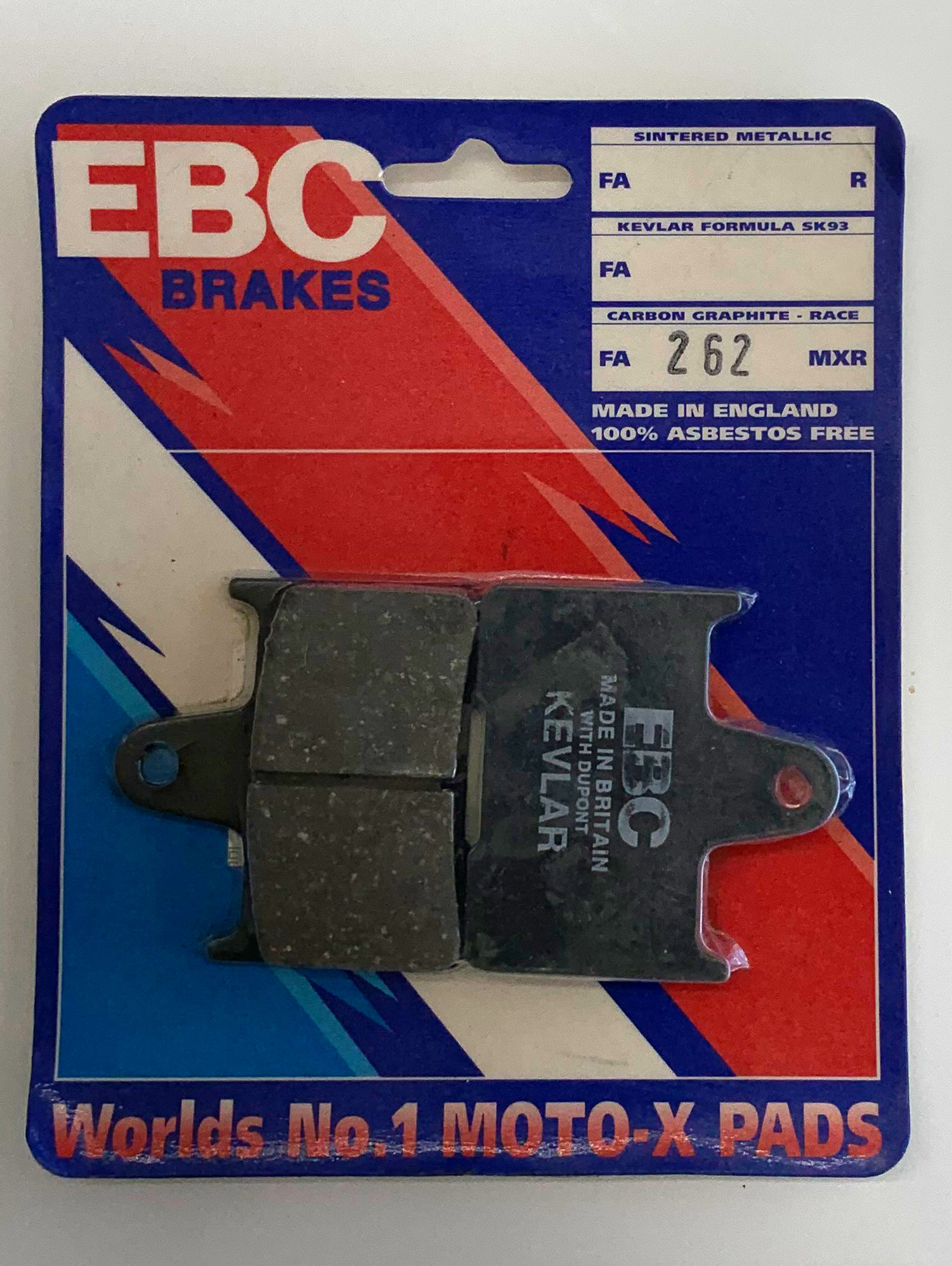 Standard Organic Brake Pads - Click Image to Close