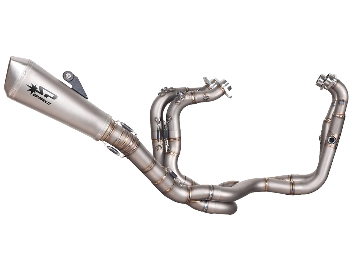 Konix Titanium Full Exhaust - For 2021+ Aprilia RSV4 - Click Image to Close