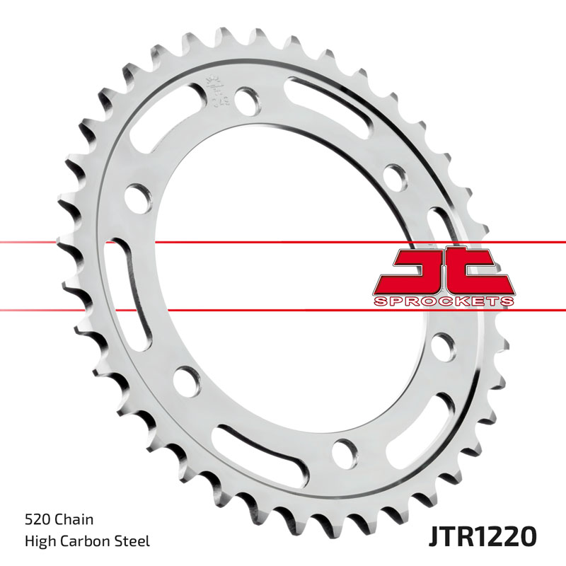 Steel Rear Sprocket - 36 Tooth 520 - For Honda CB/R 250/300 - Click Image to Close