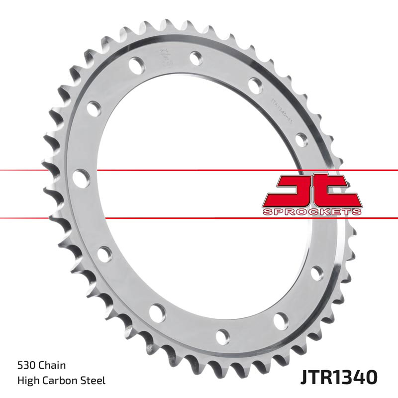 Steel Rear Sprocket - 44 Tooth 530 - For CB1000R & 750/800 Interceptor - Click Image to Close