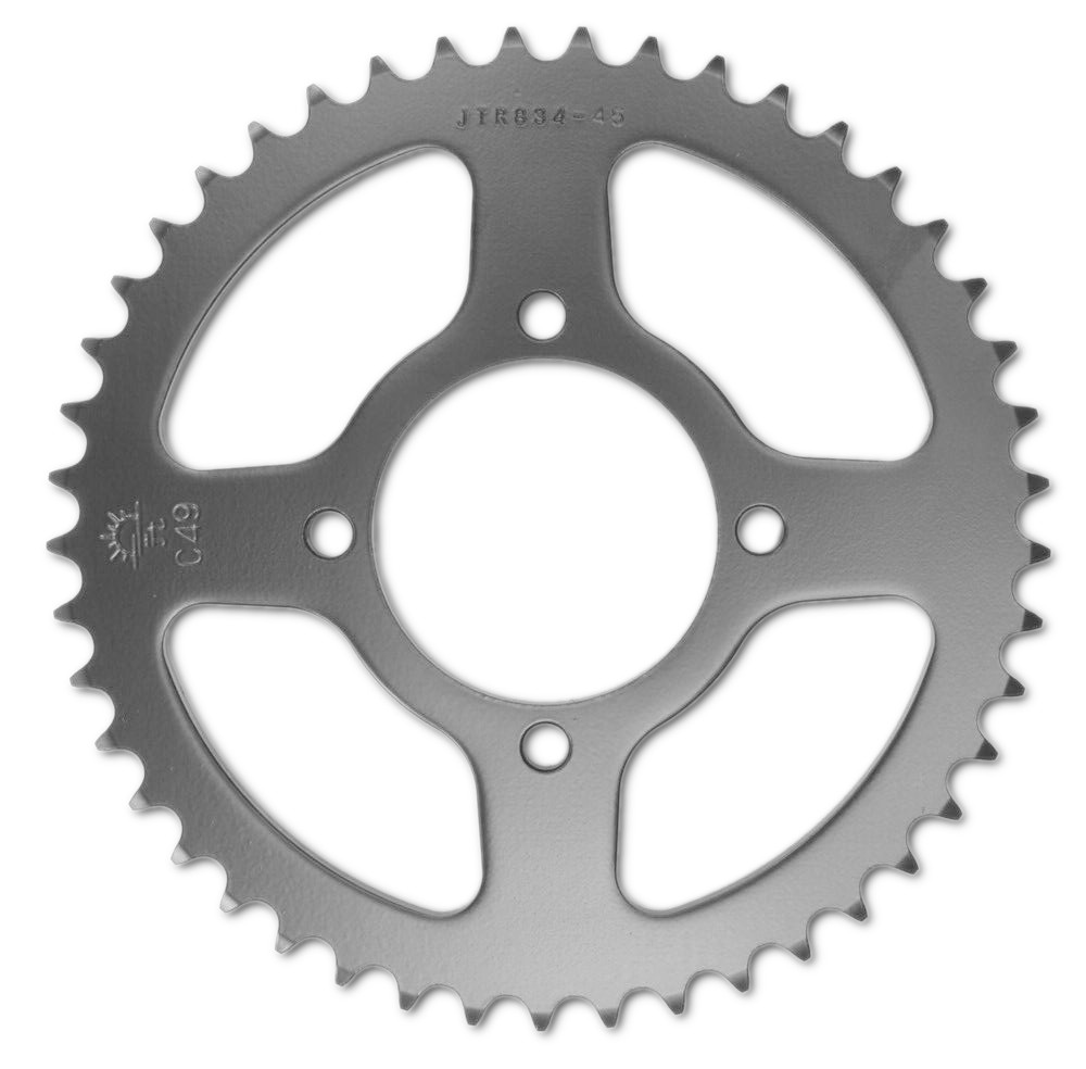 Steel Rear Sprocket - 45 Tooth 420 - For TTR110 TTR90 TTR50 PW80 RT100 - Click Image to Close