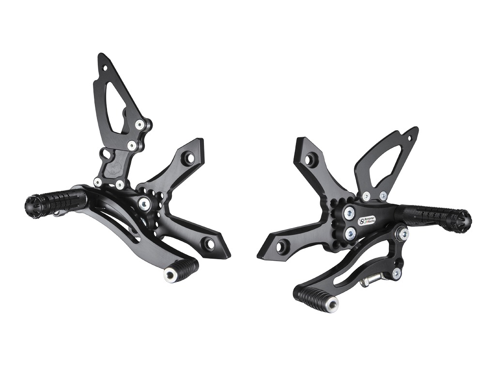 Adjustable Rearsets - For 07-12 Kawasaki Z750 / Z1000 - Click Image to Close