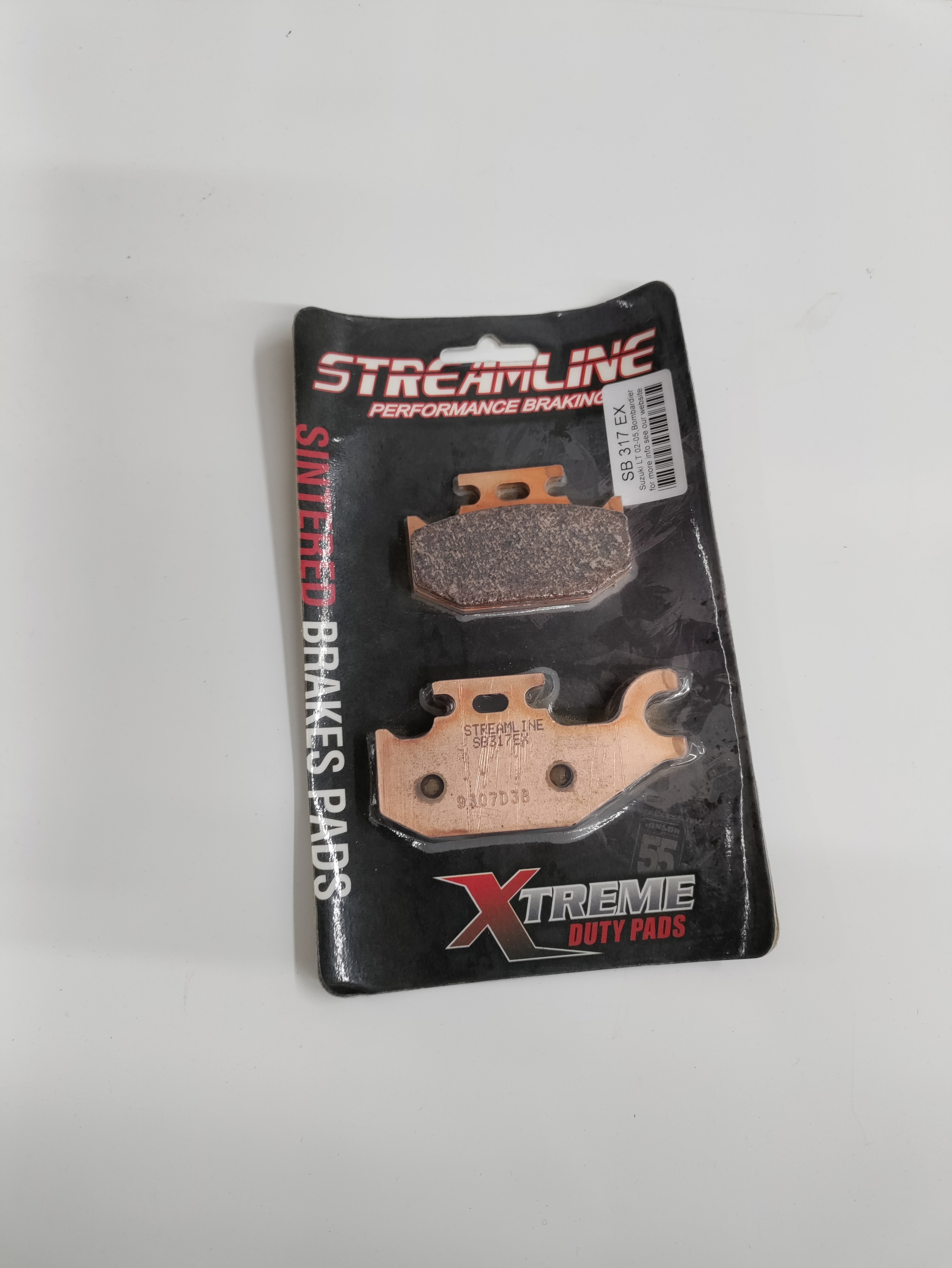 Standard Organic Brake Pads - Click Image to Close