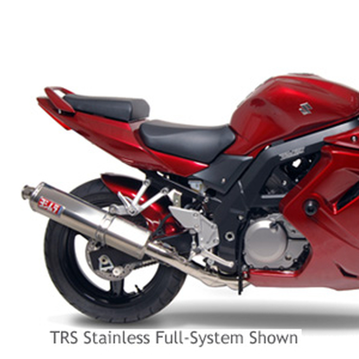 Race TRS Stainless Steel Slip On Exhaust - For 04-10 Suzuki SV650/S/SF - Click Image to Close