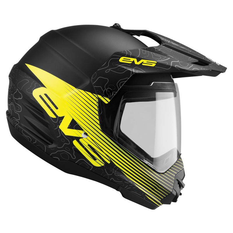 Dual Sport Helmet Venture Arise Matte Black - XL - Click Image to Close