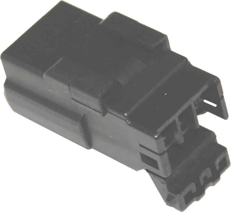 AMP Multilcok 3-Position Male Wire Cap Housing (HD 73103-96BK) - Click Image to Close