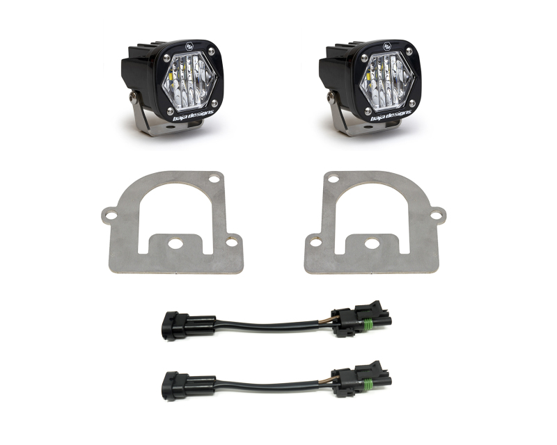 21+ Ford Bronco Sport S1 WC LED Fog Pocket Light Kit - Clear - Click Image to Close