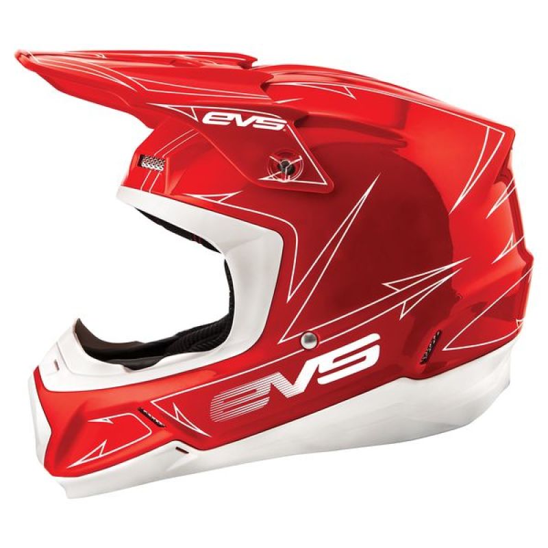 T5 Pinner Helmet Red/White - Medium - Click Image to Close