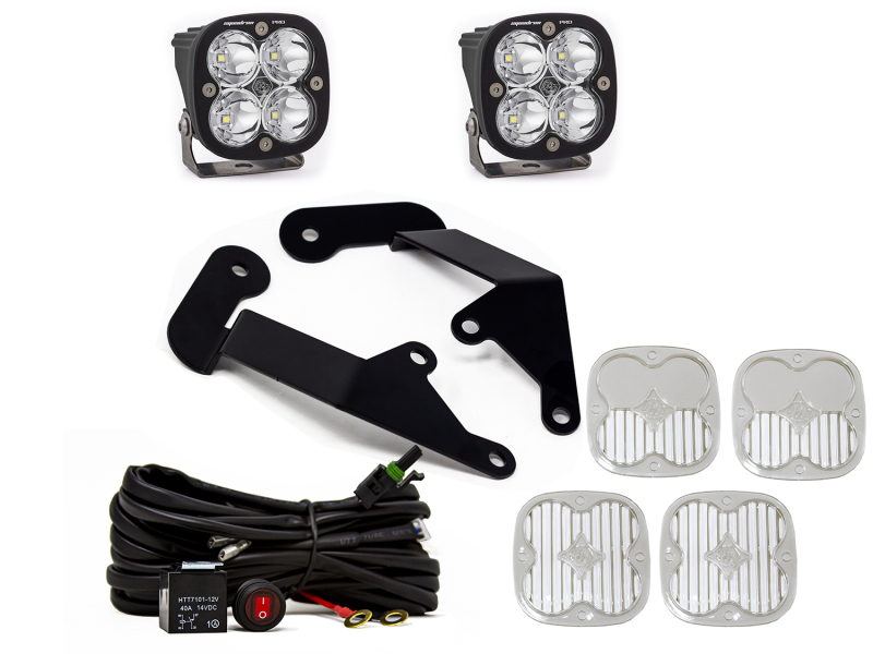 21+ Ford Bronco Sport Squadron Pro Spot LED Light Pods - Clear - Click Image to Close