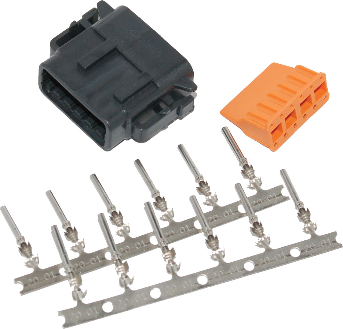 DTM 12-Position Connectors - Deutsch Dtm 12-Pos Plug Blk - Click Image to Close