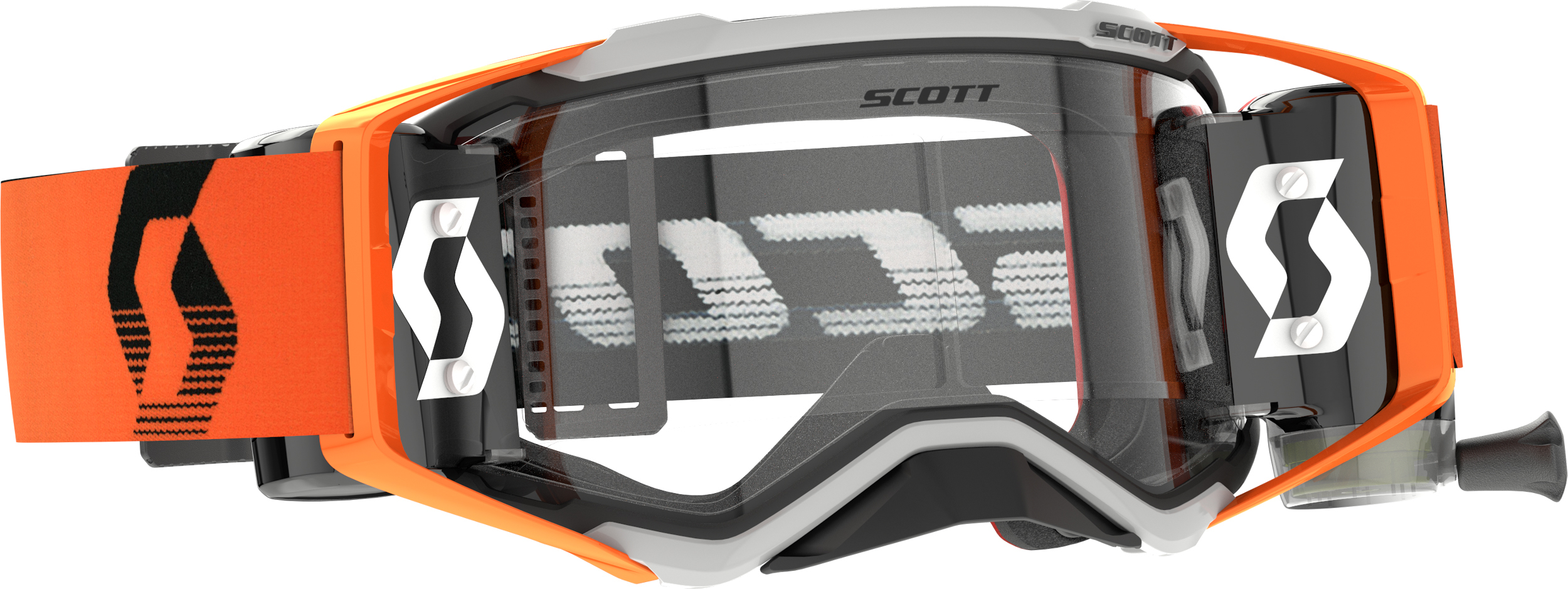 Prospect WFS Goggles Gray/Orange Clear Works Lens - Click Image to Close