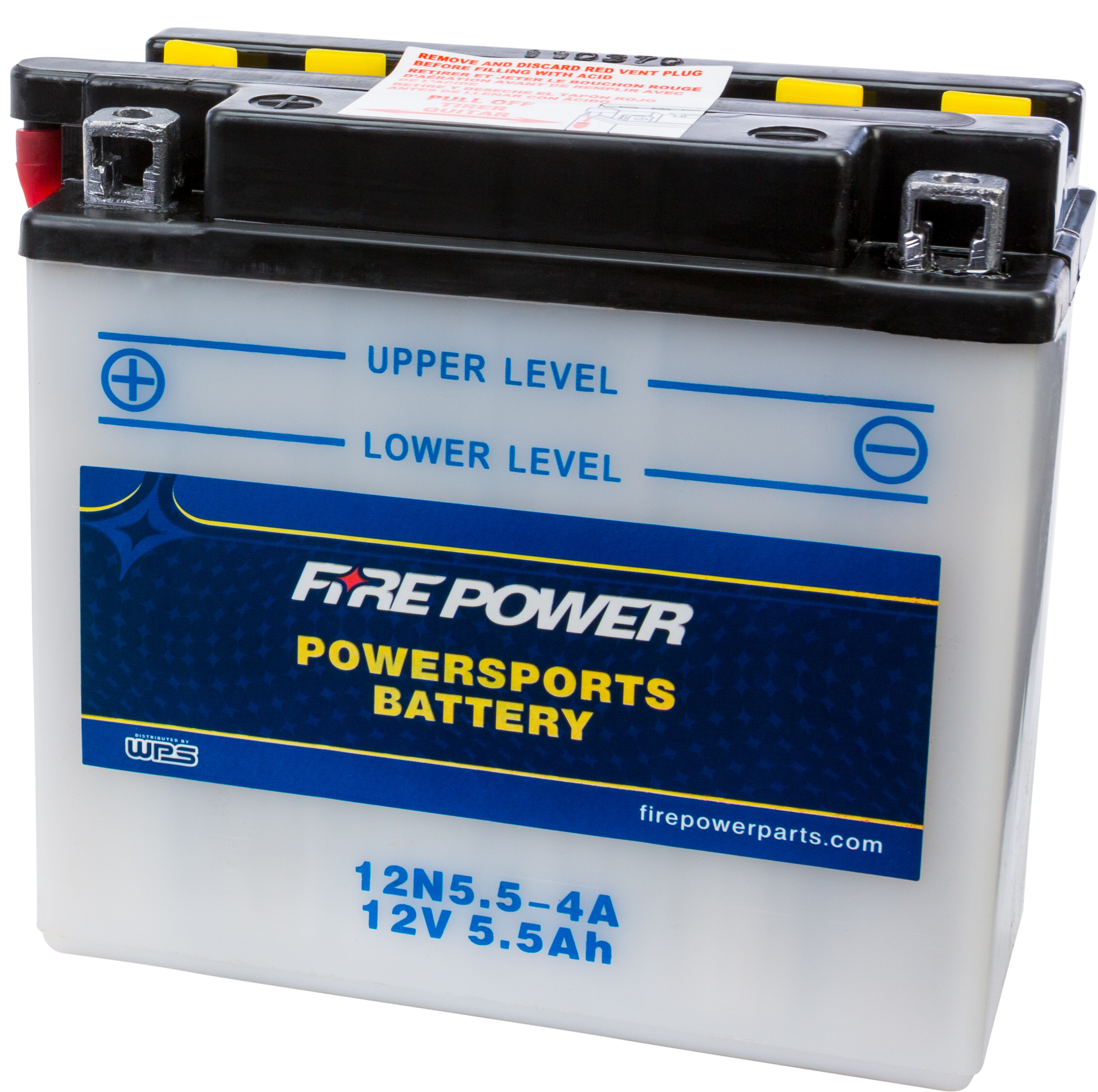 12V Standard Battery - Replaces 12N5.5-4A - Click Image to Close