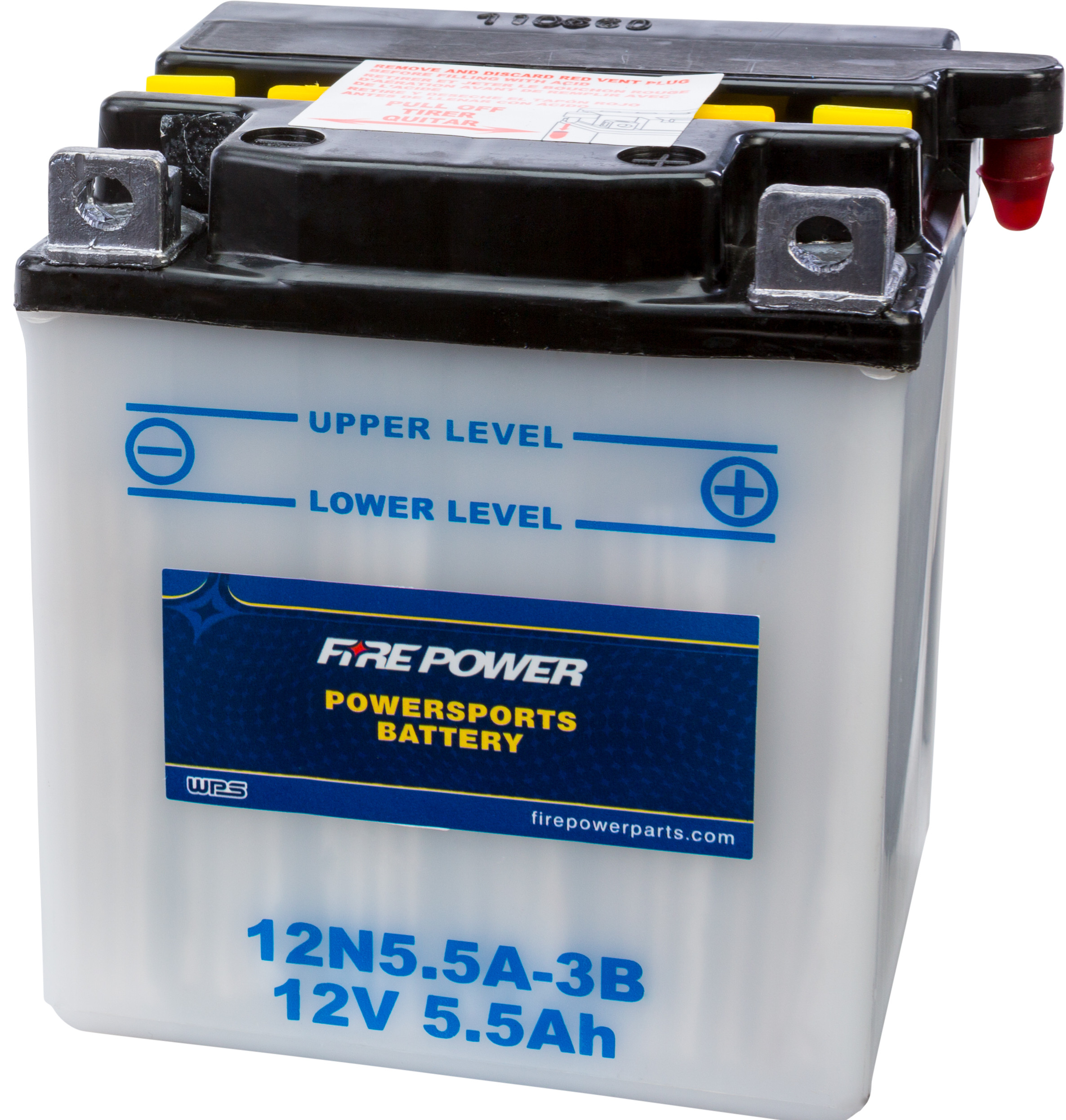 12V Standard Battery - Replaces 12N5.5A-3B - Click Image to Close