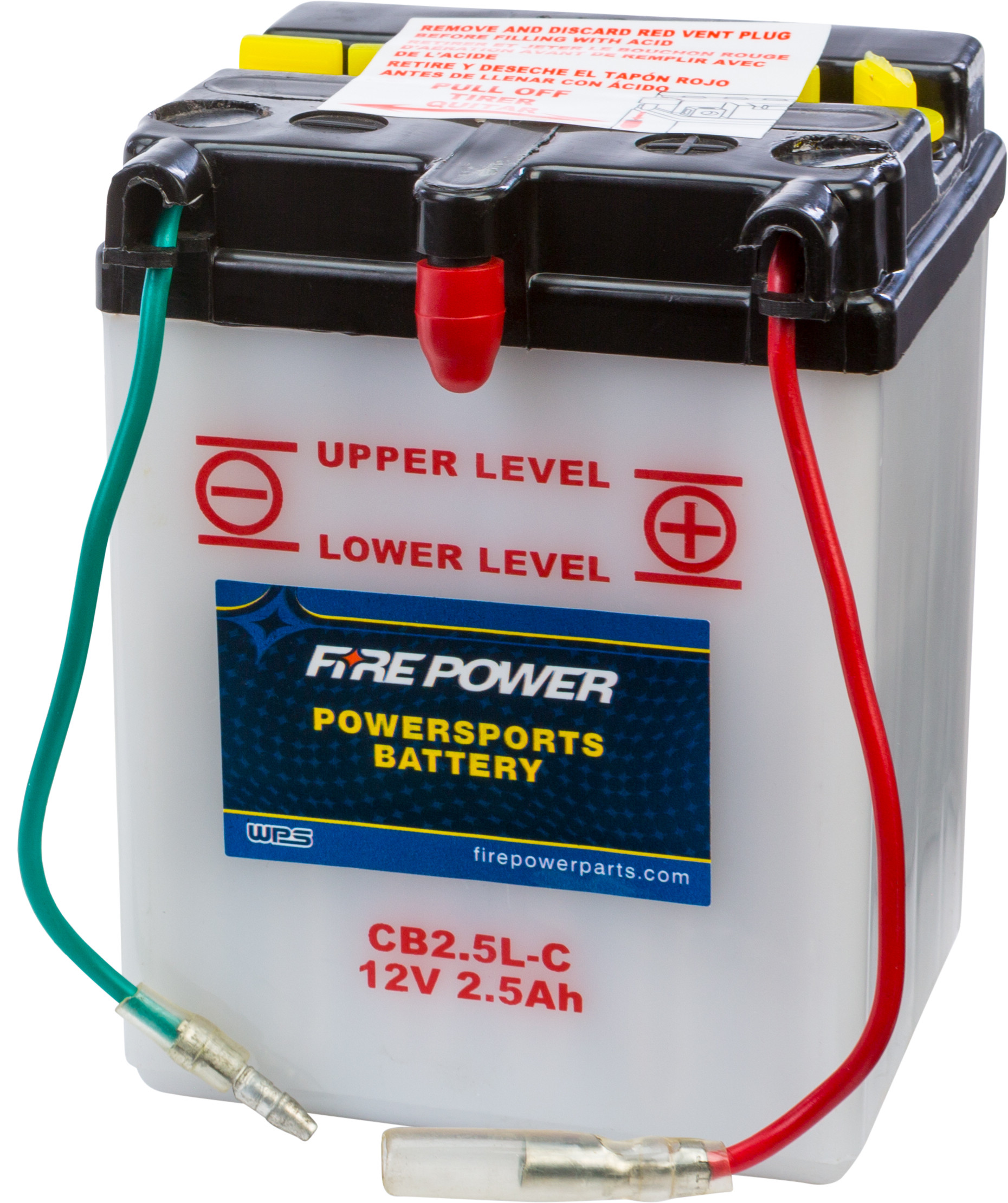 12V Heavy Duty Battery - Replaces YB2.5L-C - Click Image to Close