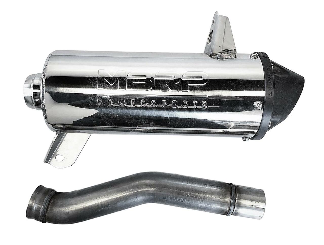 5" Performance Slip On Exhaust - For 13-21 Outlander/Max 500/650/800/850/1000R - Click Image to Close